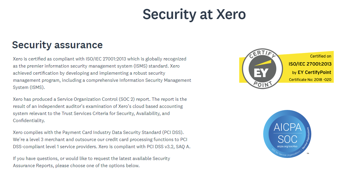 Enjoy Maximum Privacy And Security with Xero Accounting Software